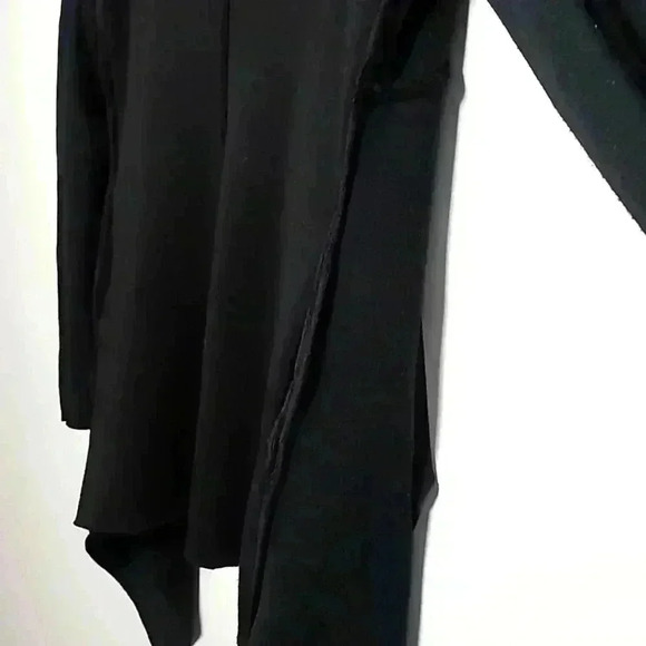 BNCI by Blanc Noir Black Wrap Sweater Size Small - Picture 10 of 13